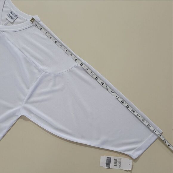 CCM 10200 Practice Hockey Jersey Youth White - Picture 7 of 12